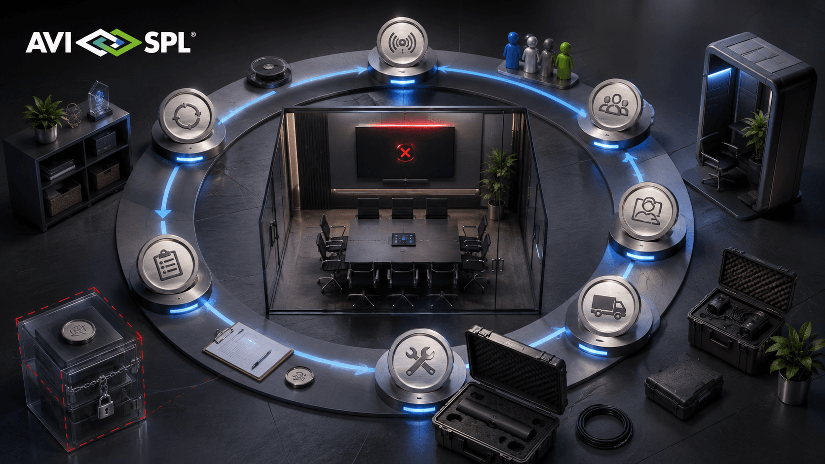 AVI-SPL Enterprise AV/UCC Deployment and Managed Services: What Buyers Actually Get