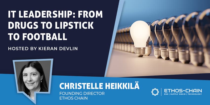 IT Leadership: From Drugs To Lipstick To Football