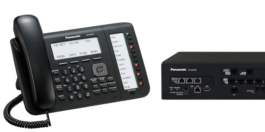 Panasonic KX-NS700 Review - Hybrid PBX Which Keeps All Options Open