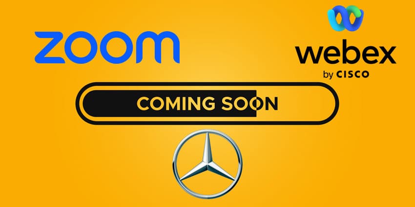 Zoom and Webex Coming to 2024 Mercedes-Benz E-Class