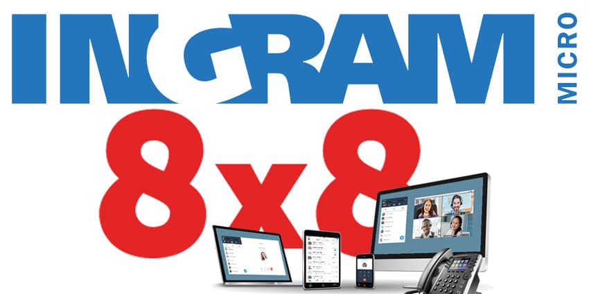 8x8 and Ingram Micro distribution partnership