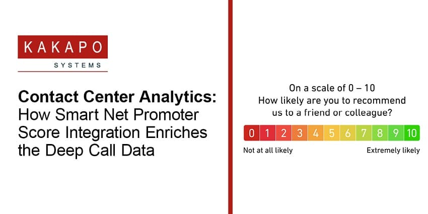 Integrating Net Promoter Score into your Contact Center