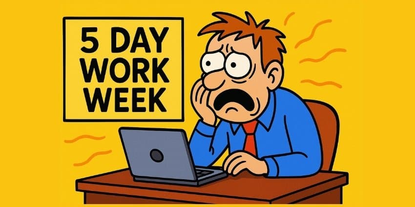 From 40 to 32 Hours: Why AI's 5.4% Time Savings Won't Deliver Your Dream Friday Off (Yet)