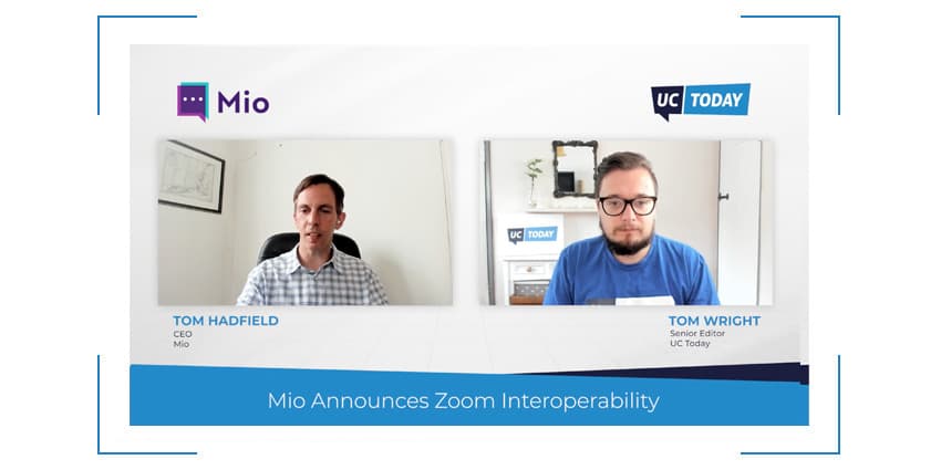 Mio Makes Zoom Chat Interoperable with Slack, Teams and Webex