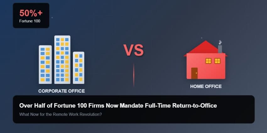 Over Half of Fortune 100 Firms Now Mandate Full-Time RTO: What Now?