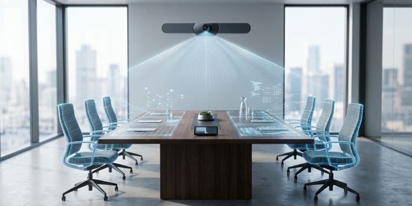 The AI Meeting Room: How Intelligent Cameras, Audio and Assistants Are Changing the Hybrid Experience