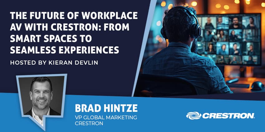The Future of Workplace AV With Crestron: From Smart Spaces to Seamless Experiences