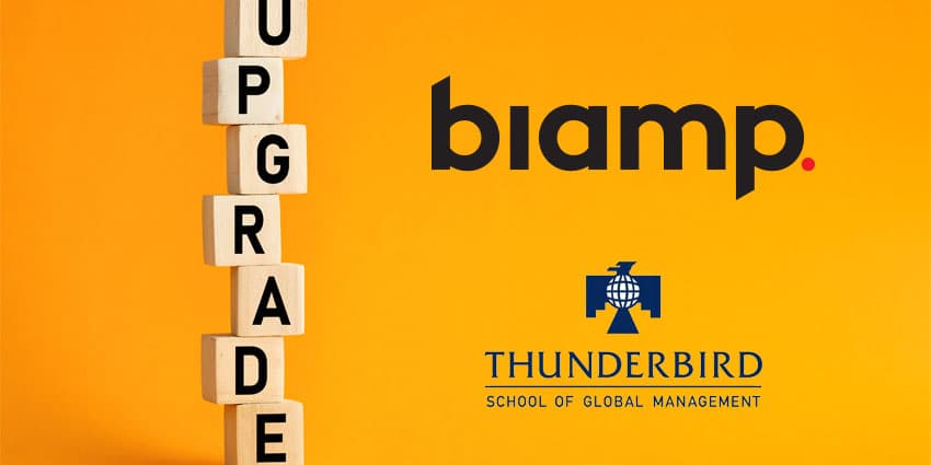 Thunderbirds Are Go As Biamp Upgrades Management School's AV Tech