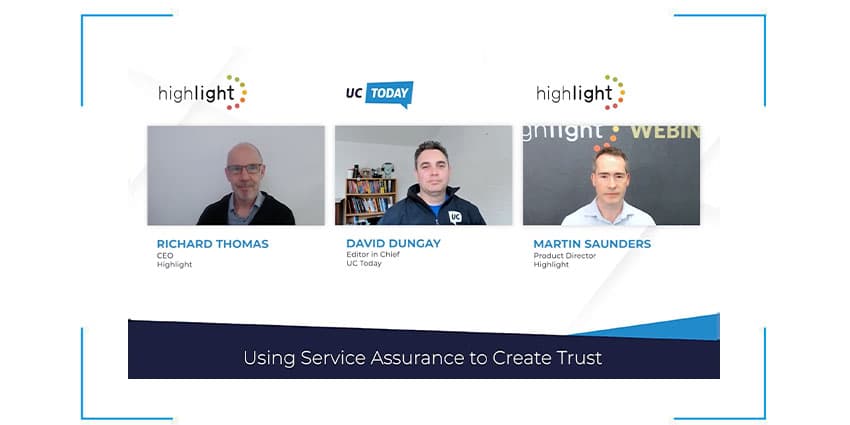 Using Service Assurance to Create Trust