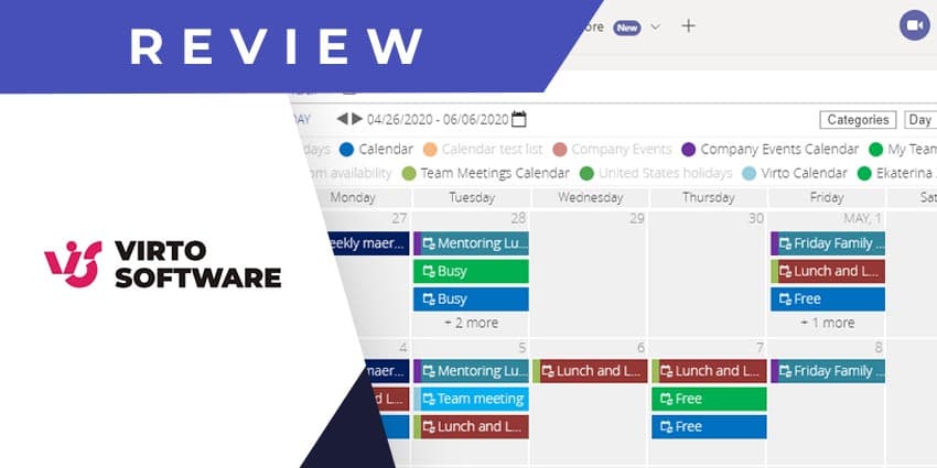 Virto Calendar for Microsoft Teams Review: Centralise Visibility into Microsoft and Non-Microsoft Calendars